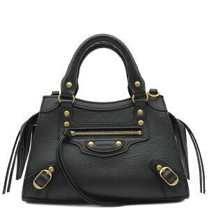 Balenciaga Neo Classic City Bag Black Leather Matte handbag shoulder